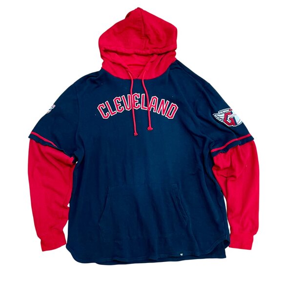 Cleveland Guardians Trifecta ’47 Shortstop Pullover Hoodie - Picture 1 of 6